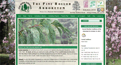 Desktop Screenshot of pinehollowarboretum.org